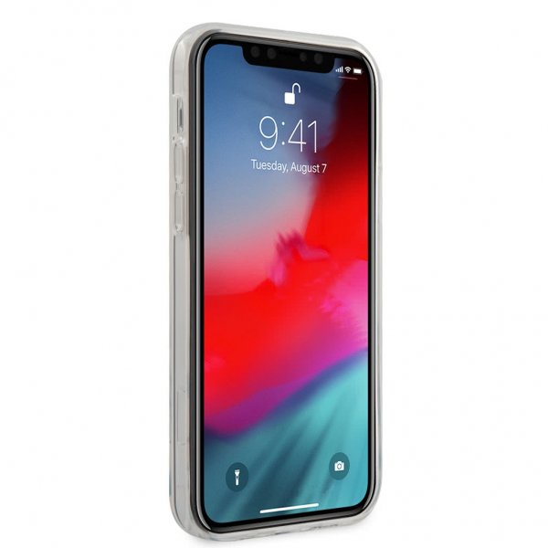 Guess iPhone 12/iPhone 12 Pro Suojakuori Flower Cover N.1 Musta