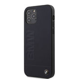 BMW iPhone 12/iPhone 12 Pro Suojakuori Logokuvioitu Navy