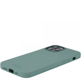 holdit iPhone 12/iPhone 12 Pro Silikonikuori Moss Green