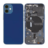 iPhone 12 Mini -takakansi pienten osien kanssa – Sininen