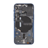 iPhone 12 Mini -takakansi pienten osien kanssa – Sininen