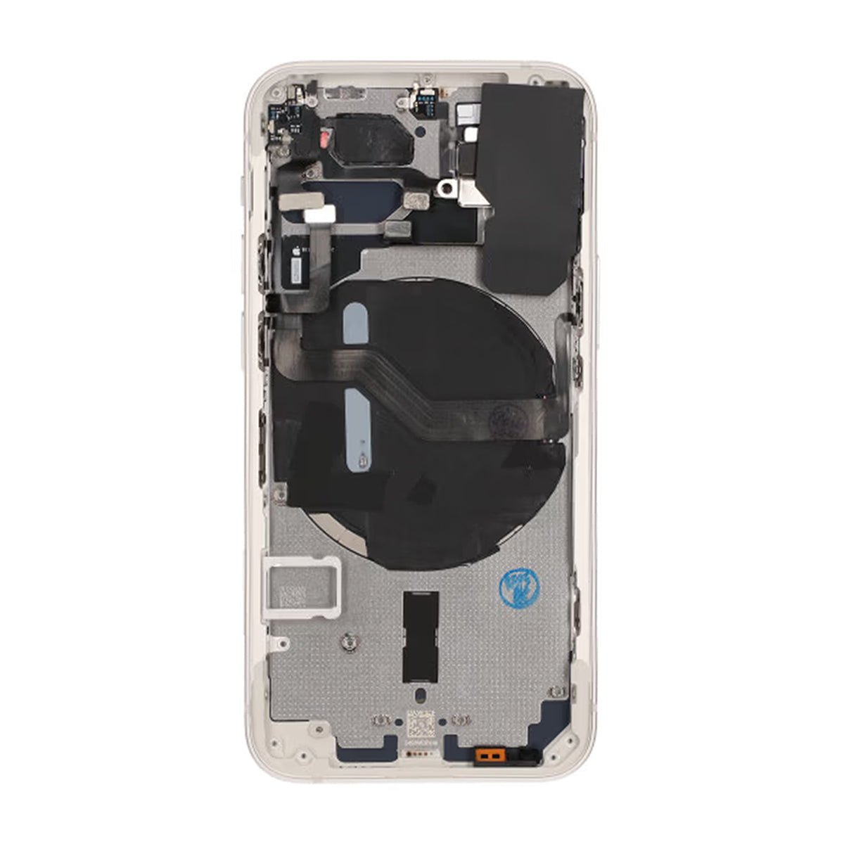 iPhone 12 Mini Takakansi täydellinen pienten osien kanssa - Valkoinen