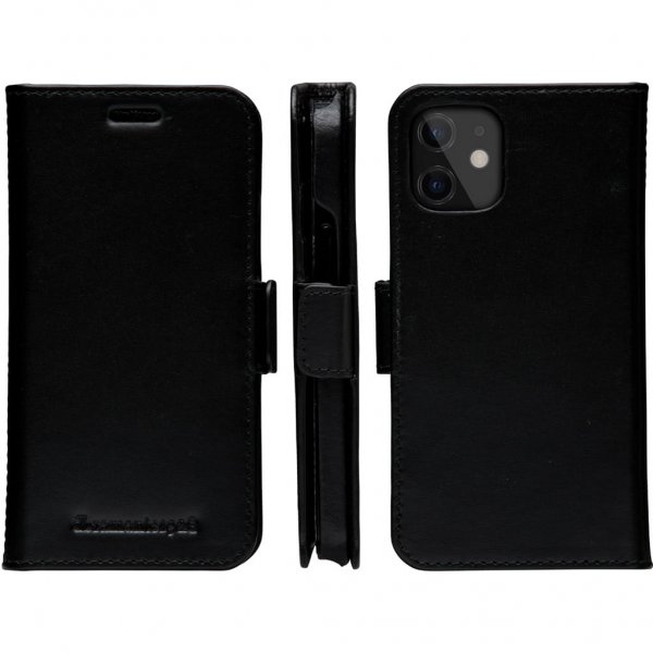 dbramante1928 iPhone 12 Mini Kotelo Lynge Irrotettava Kuori Musta