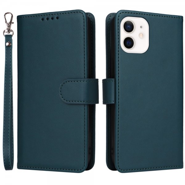 Betopnice iPhone 12 Mini -kotelo irrotettavalla kuorella 005 Sininen