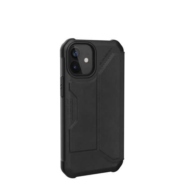 Urban Armor Gear (UAG) iPhone 12 Mini Kotelo Metropolis PU Musta