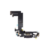 iPhone 12 Mini Latausliitin Joustokaapeli - Musta