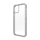 PanzerGlass iPhone 12 Mini ClearCase Color Satin Silver -kuori