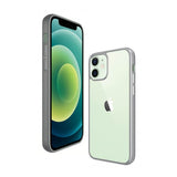 PanzerGlass iPhone 12 Mini ClearCase Color Satin Silver -kuori