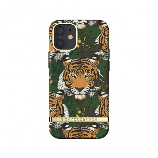 Richmond & Finch iPhone 12 Mini Kuori Green Tiger