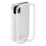 Krusell iPhone 12 Mini -kova suojakuori, läpinäkyvä