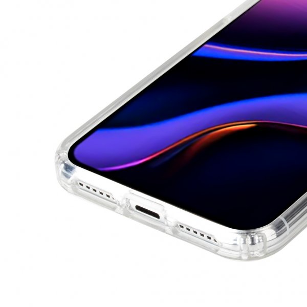 Krusell iPhone 12 Mini -kova suojakuori, läpinäkyvä