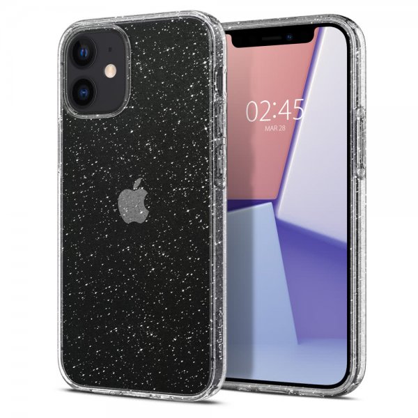 Spigen iPhone 12 Mini Kuori Liquid Crystal Glitter Crystal Quartz