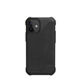 Urban Armor Gear (UAG) iPhone 12 Mini Kuori Metropolis LT Leather Musta