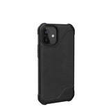 Urban Armor Gear (UAG) iPhone 12 Mini Kuori Metropolis LT Leather Musta