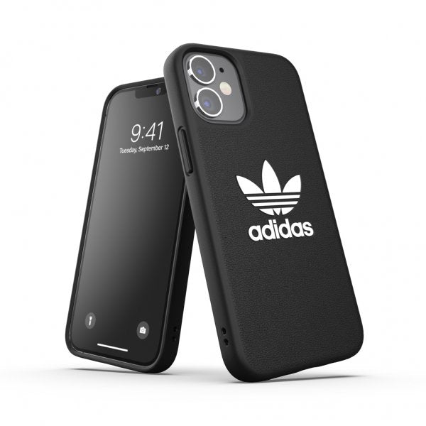 Adidas iPhone 12 Mini Kuori Moulded Case Basic Musta
