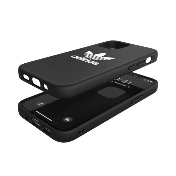 Adidas iPhone 12 Mini Kuori Moulded Case Basic Musta
