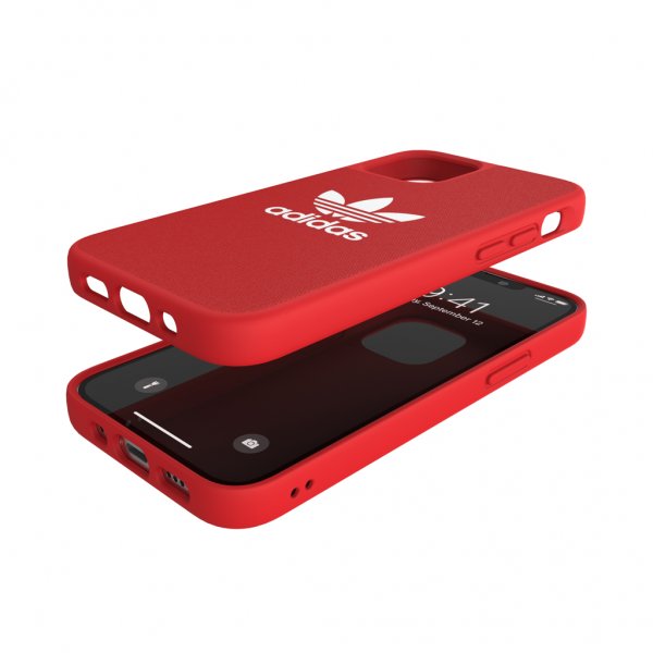 Adidas iPhone 12 Mini Kuori Moulded Case Canvas Scarlet