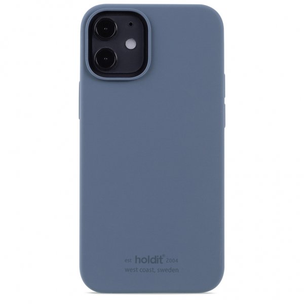 holdit iPhone 12 Mini Silikonikuori Pacific Blue