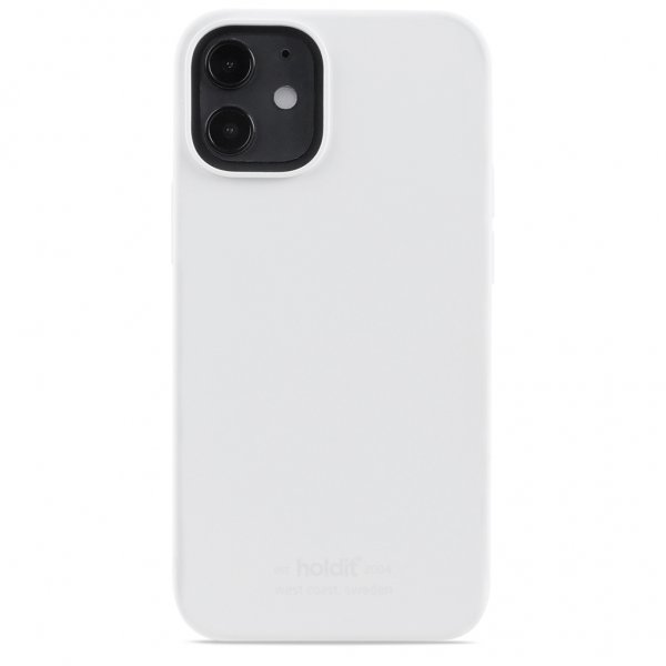 holdit iPhone 12 Mini Silikonikuori Valkoinen