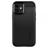 Spigen iPhone 12 Mini Kuori Slim Armor CS Musta