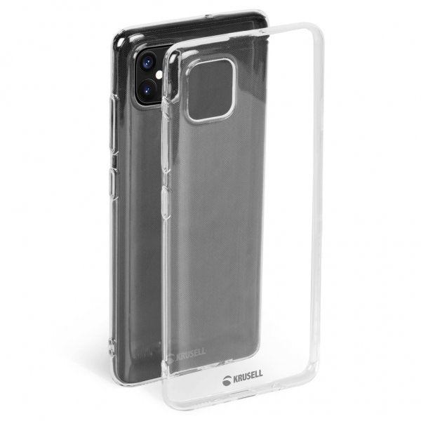 Krusell iPhone 12 Mini Kuori SoftCover Läpinäkyvä