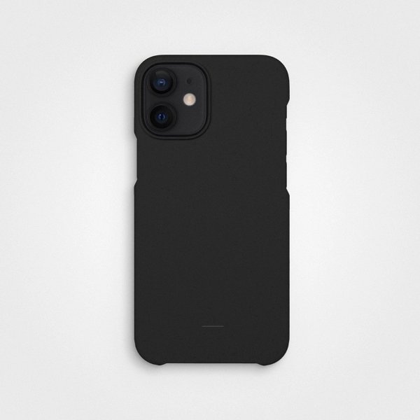 agood company iPhone 12 Mini Kuori Kasvipohjainen Charcoal Musta