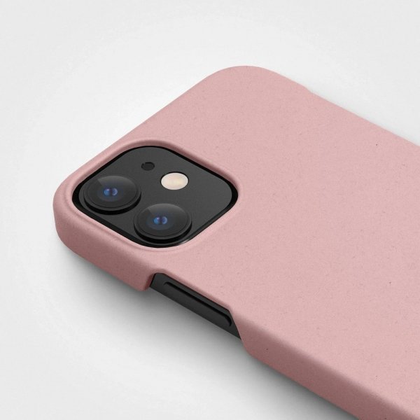 agood company iPhone 12 Mini Kuori Kasvipohjainen Dusty Pink