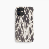 agood company iPhone 12 Mini Kuori Kasvipohjainen Graffiti Heart Musta Valkoinen
