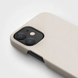 agood company iPhone 12 Mini Kuori Kasvipohjainen Vanilla Valkoinen