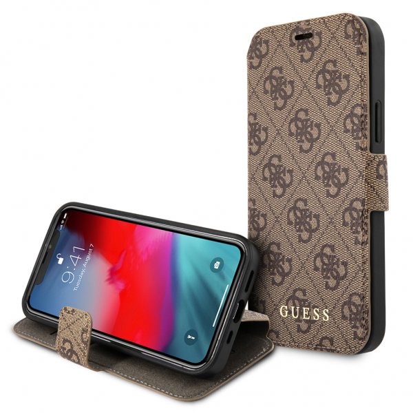 Guess iPhone 12 Pro Max Suojakuori 4G Ruskea