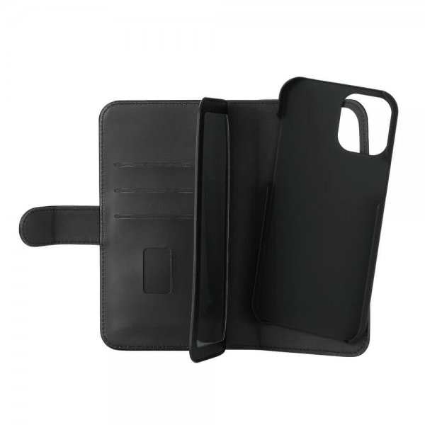 Gear iPhone 12 Pro Max Kuori 7 Korttipaikkaa Irrotettava Kuori Musta