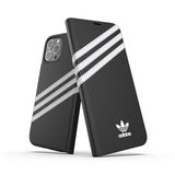 Adidas iPhone 12 Pro Max -suojakuori kirjatyyppinen suojus musta
