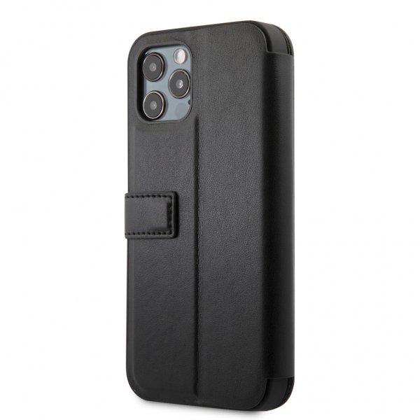 BMW iPhone 12 Pro Max Dynamic Carbon -kuori, musta