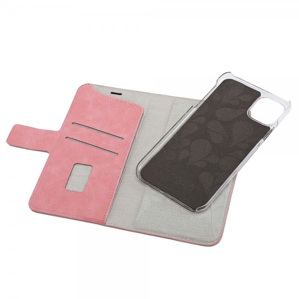 Onsala iPhone 12 Pro Max suojakuori Fashion Edition, irrotettava, Dusty Pink