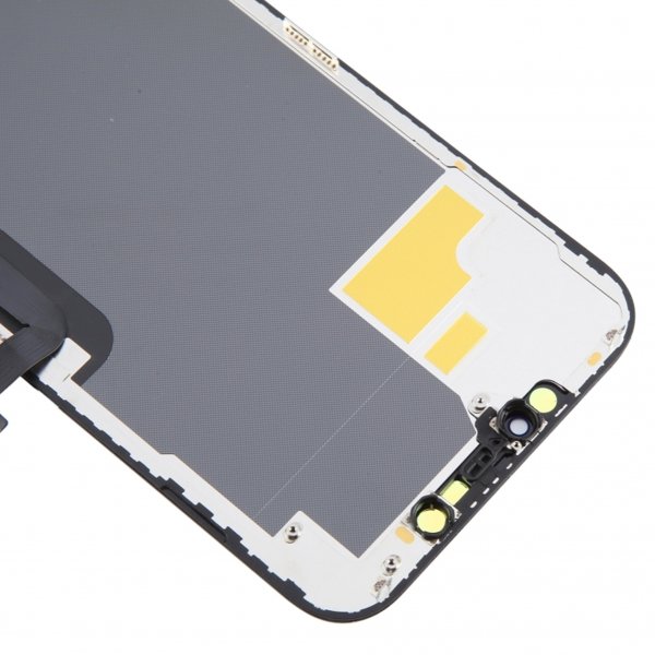 iPhone 12 Pro Max kova OLED-näyttö korkealaatuinen musta (DD-merkki)
