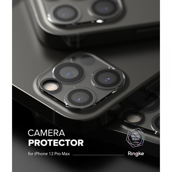 Ringke iPhone 12 Pro Max Kameran suojalasi 2 kpl