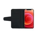 Rvelon iPhone 12 Pro Max Kotelo, Kääntyvä Korttipaikka, Musta