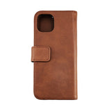 Rvelon iPhone 12 Pro Max Kotelo, aitoa nahkaa, ruskea