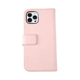 Rvelon iPhone 12 Pro Max -suojakotelo, aitoa nahkaa, ruusu