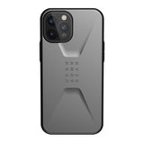 Urban Armor Gear (UAG) iPhone 12 Pro Max Civilian Silver -suojakuori