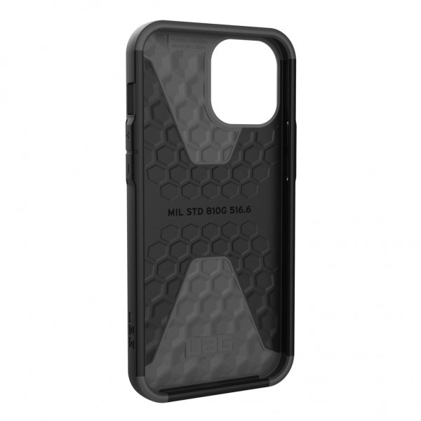 Urban Armor Gear (UAG) iPhone 12 Pro Max Civilian Silver -suojakuori