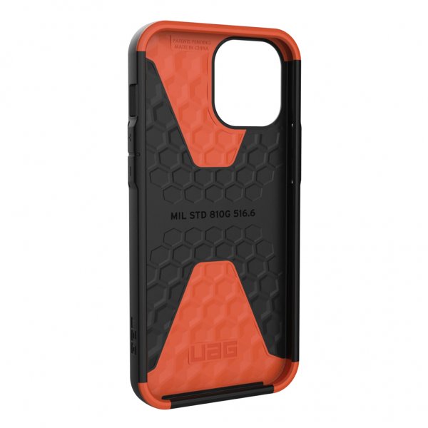Urban Armor Gear (UAG) iPhone 12 Pro Max -suojakuori Civilian Musta