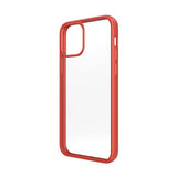 PanzerGlass iPhone 12 Pro Max ClearCase Color Mandarin Red -kuori