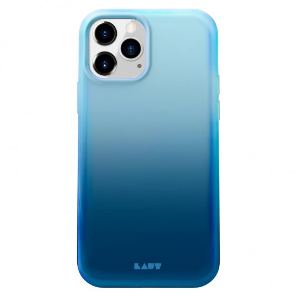 LAUT iPhone 12 Pro Max -suojakuori HUEX FADES Electric Blue
