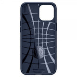Spigen iPhone 12 Pro Max Kuori Liquid Air Navy Blue