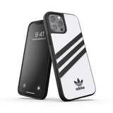 Adidas iPhone 12 Pro Max Kuori Muotoiltu Kotelo PU Valkoinen