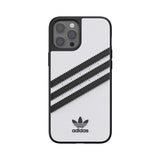 Adidas iPhone 12 Pro Max Kuori Muotoiltu Kotelo PU Valkoinen