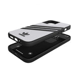 Adidas iPhone 12 Pro Max Kuori Muotoiltu Kotelo PU Valkoinen