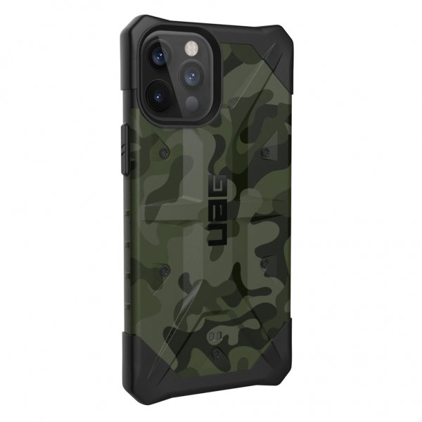 Urban Armor Gear (UAG) iPhone 12 Pro Max -suojakuori, Pathfinder Forest Camo