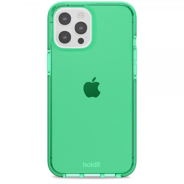 holdit iPhone 12 Pro Max -suojakuori Seethru Grass Green